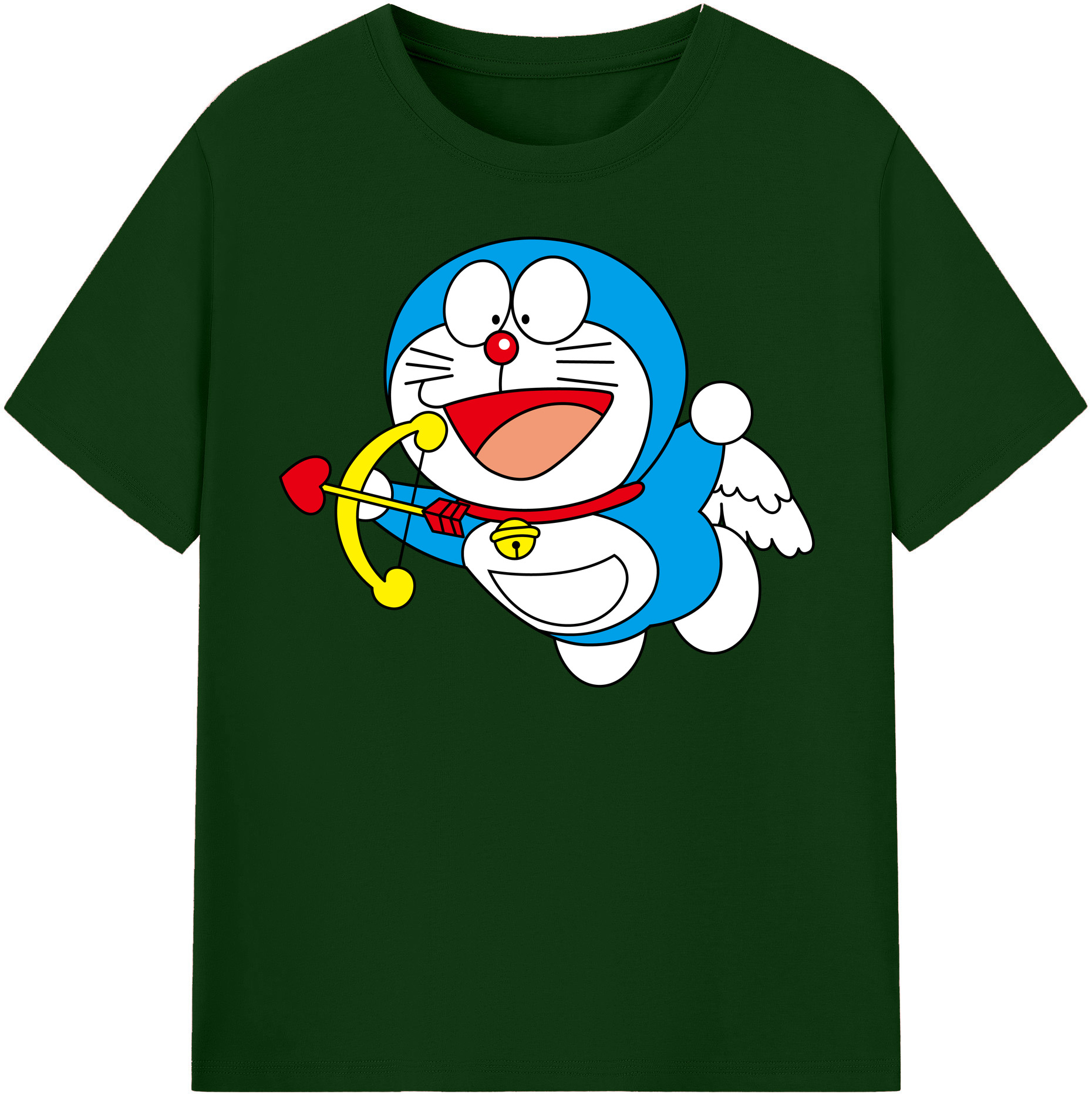（画像用） ドラえもん Doraemon 綿100％半袖Tシャツ（フロントプリント）